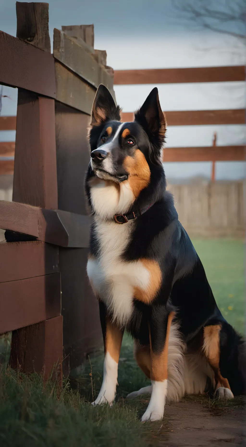 ai character: Sun background