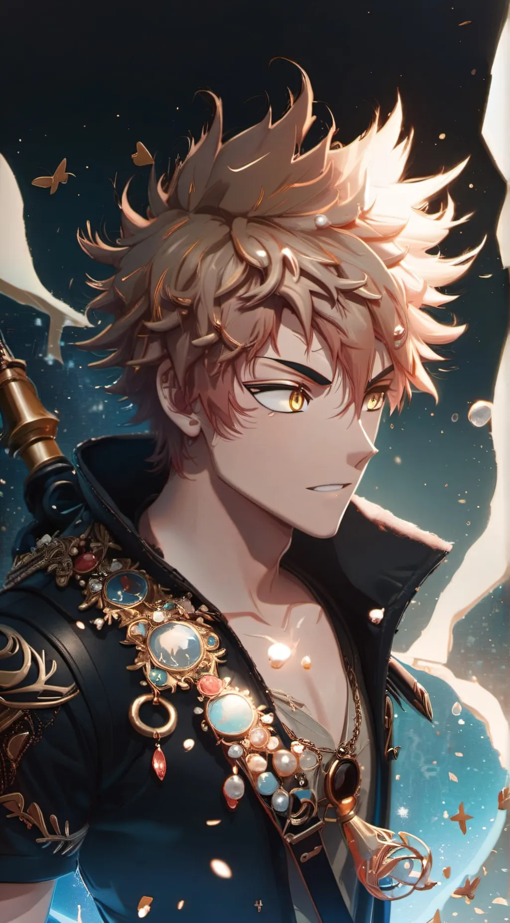 ai character: bakugo background