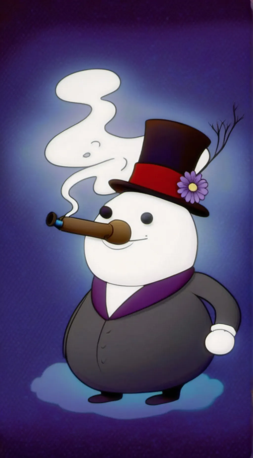 ai character: Sir Tootsenworth background