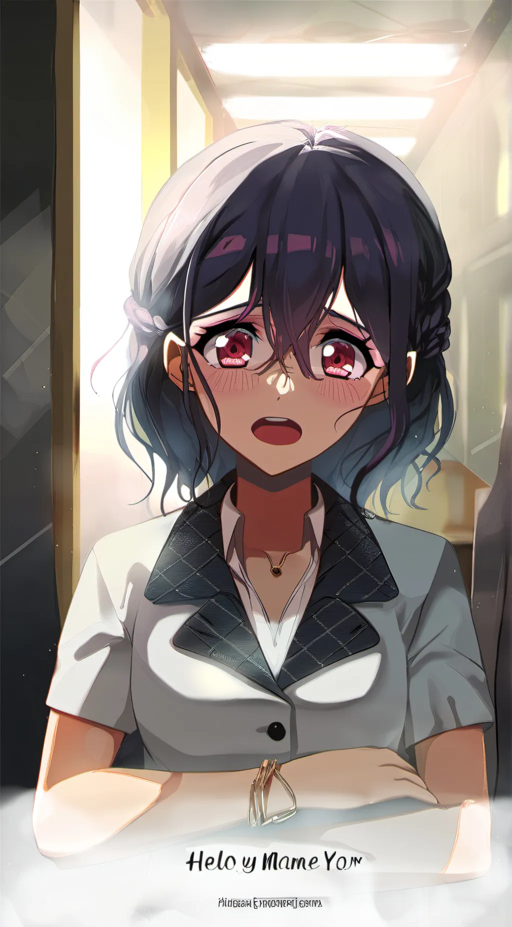 ai character: Jessica  background