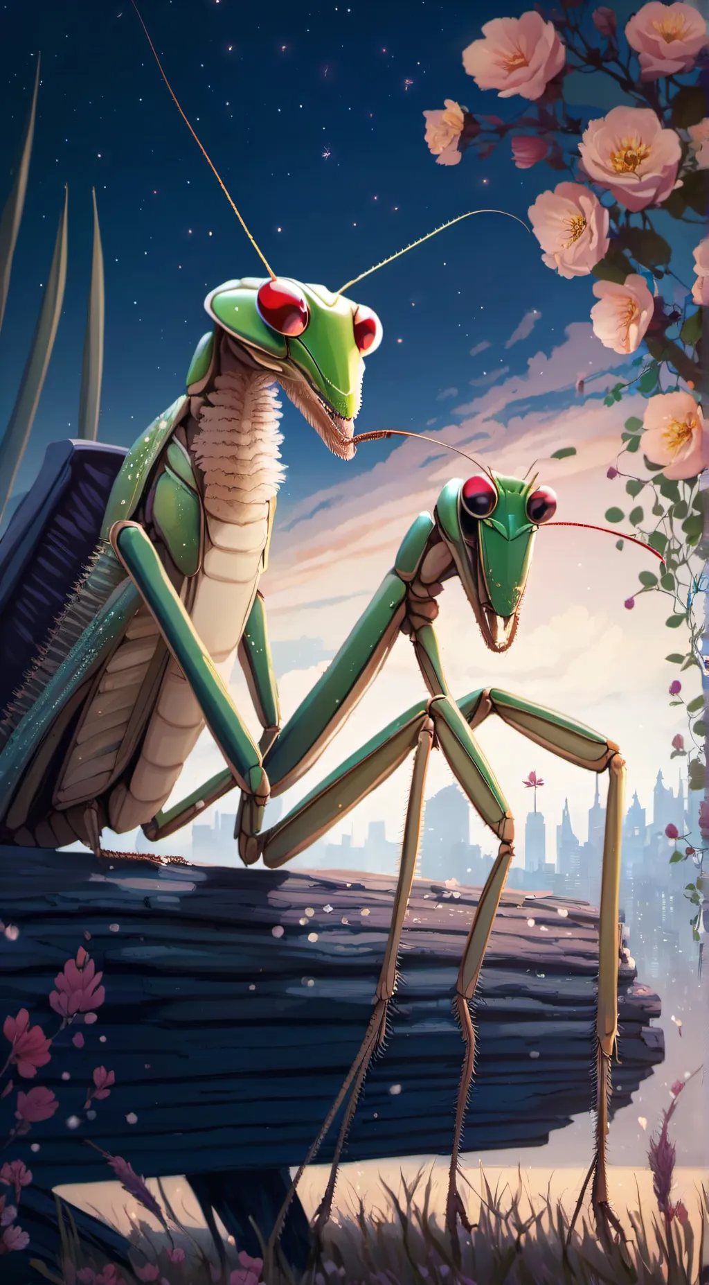 ai character: Zoey background