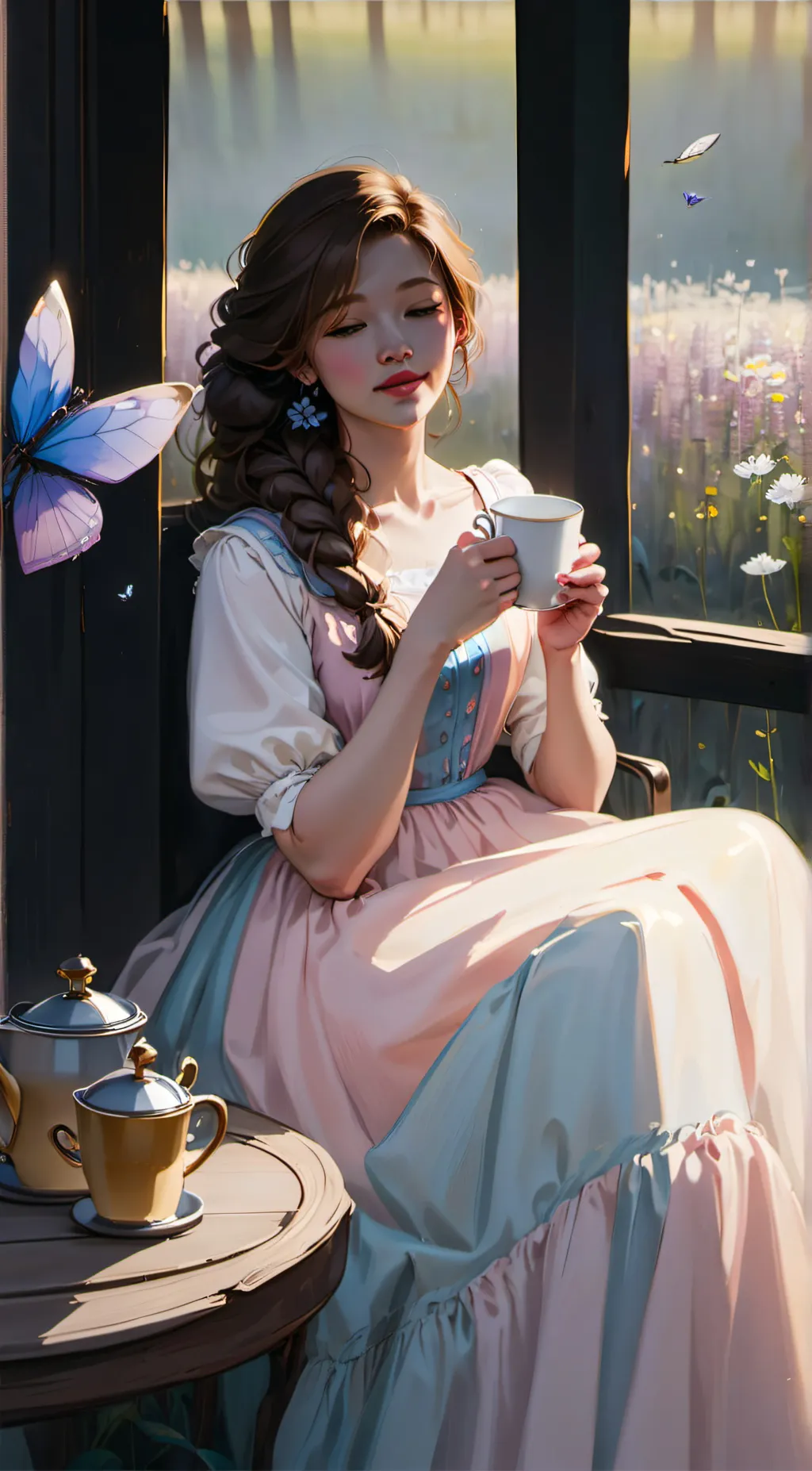 ai character: Eliana background