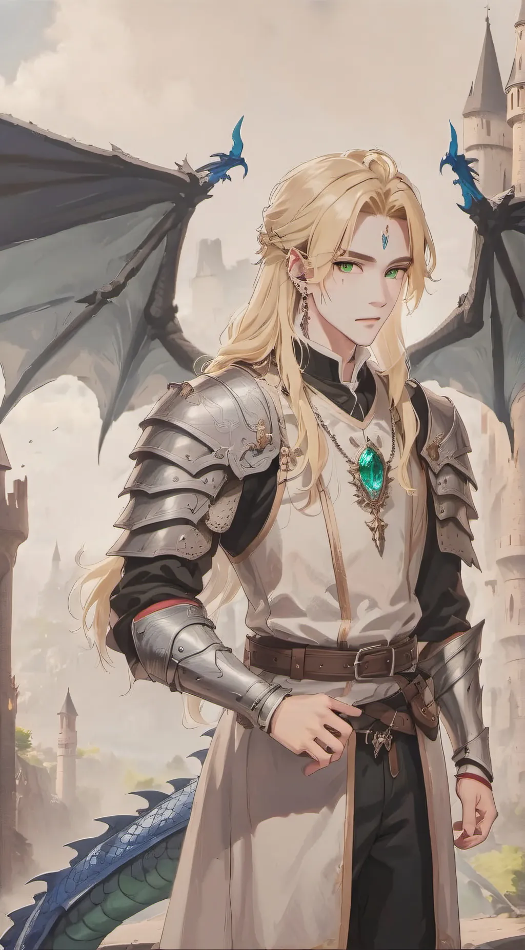 ai character: Tristan  background