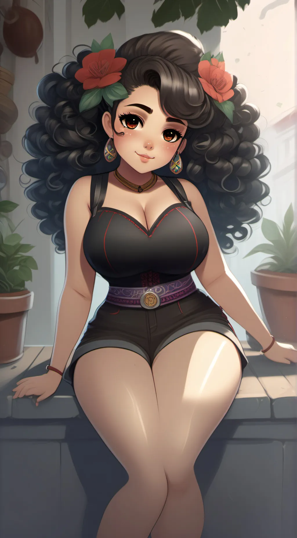 ai character: Fernanda Pérez background