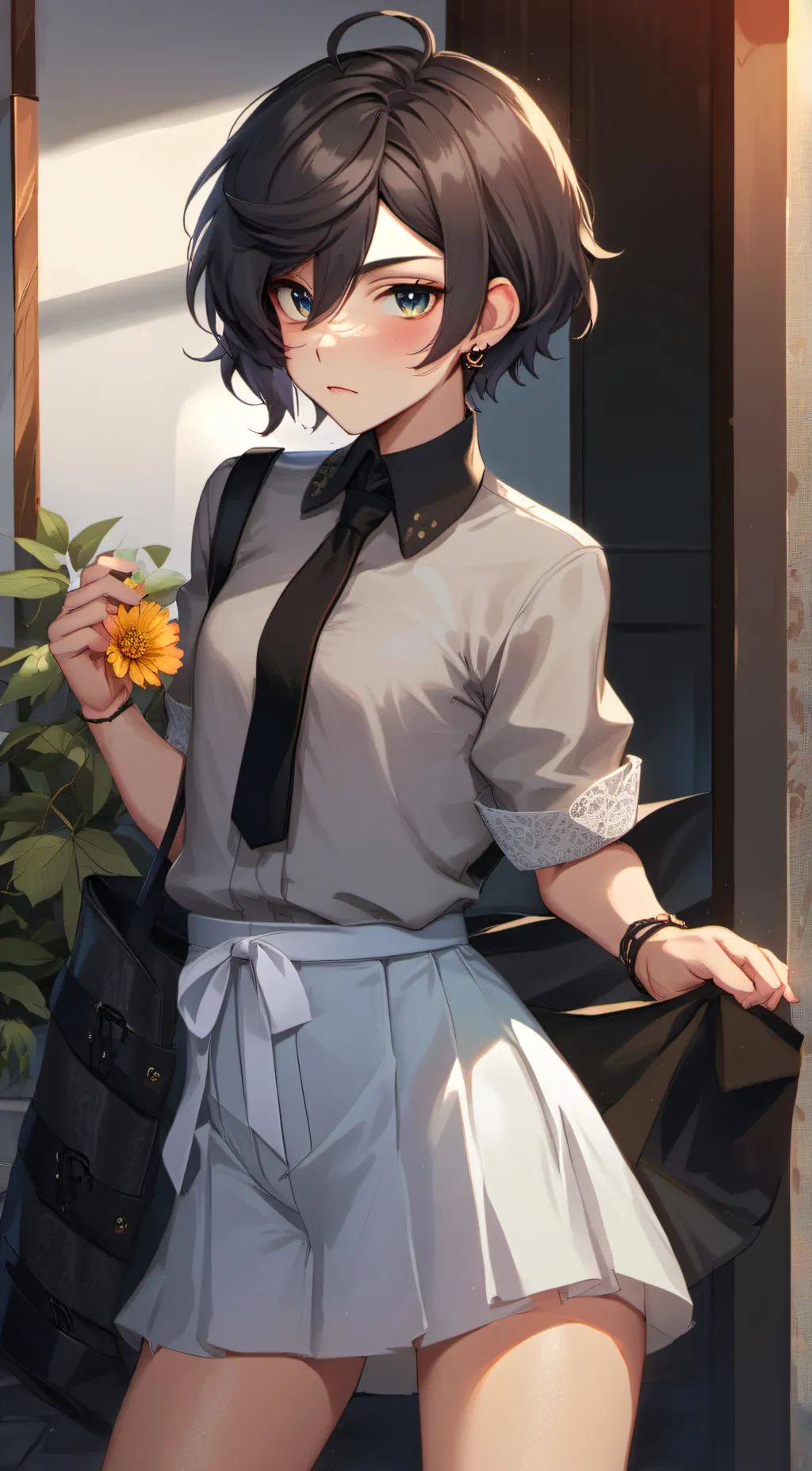 ai character: Casper  background