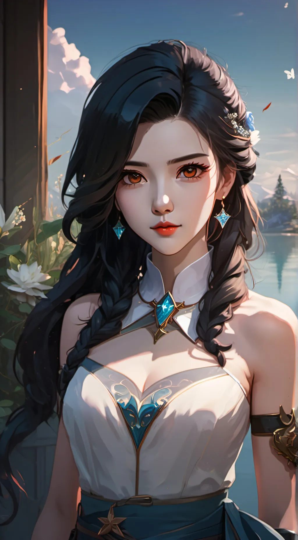 ai character: Eagle background