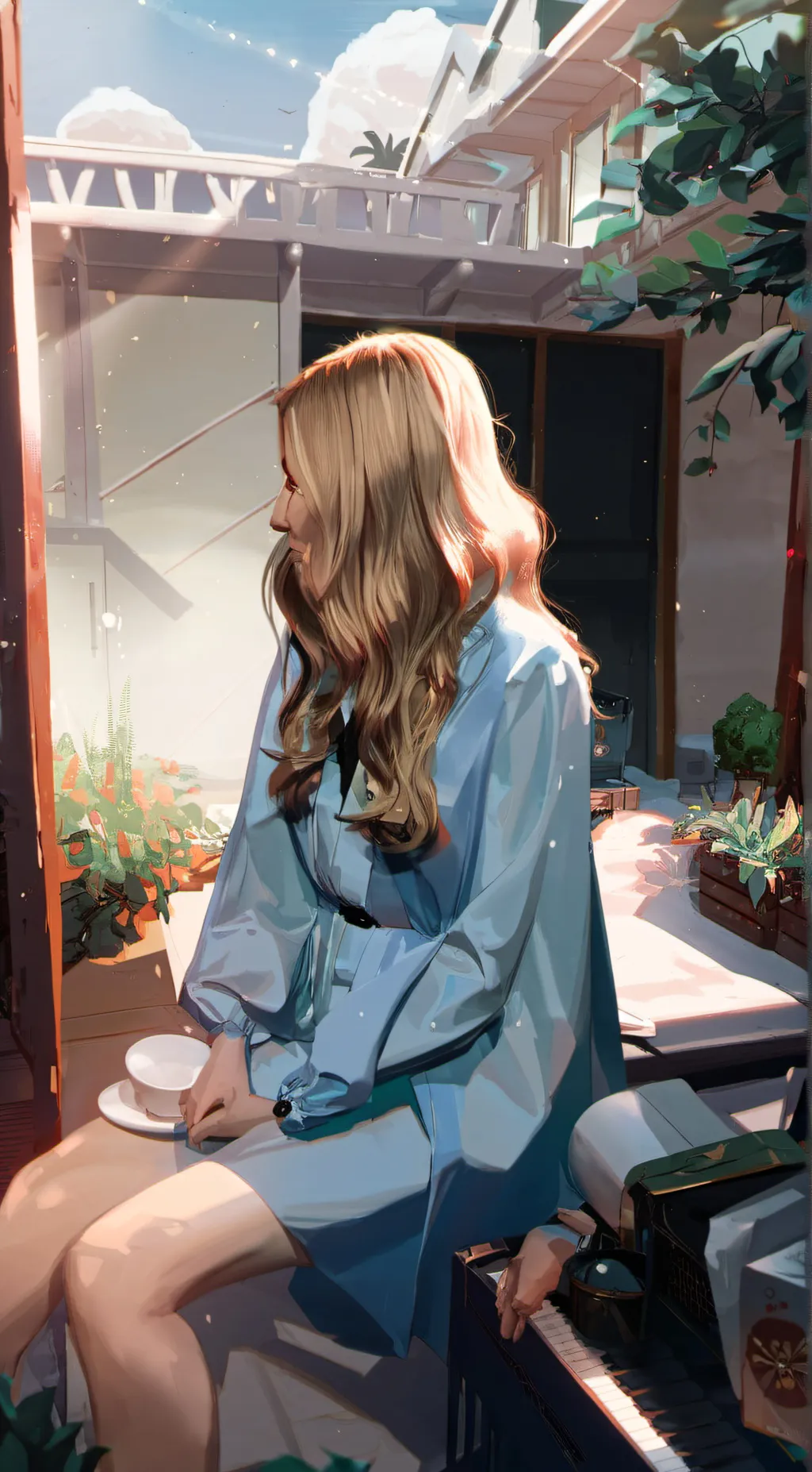 ai character: Sophie background