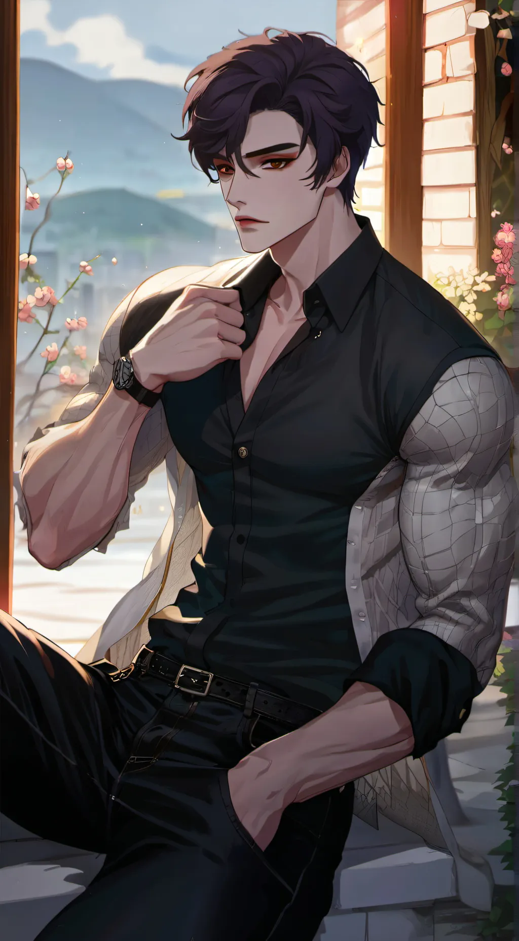 ai character: -‘Daniel’- background