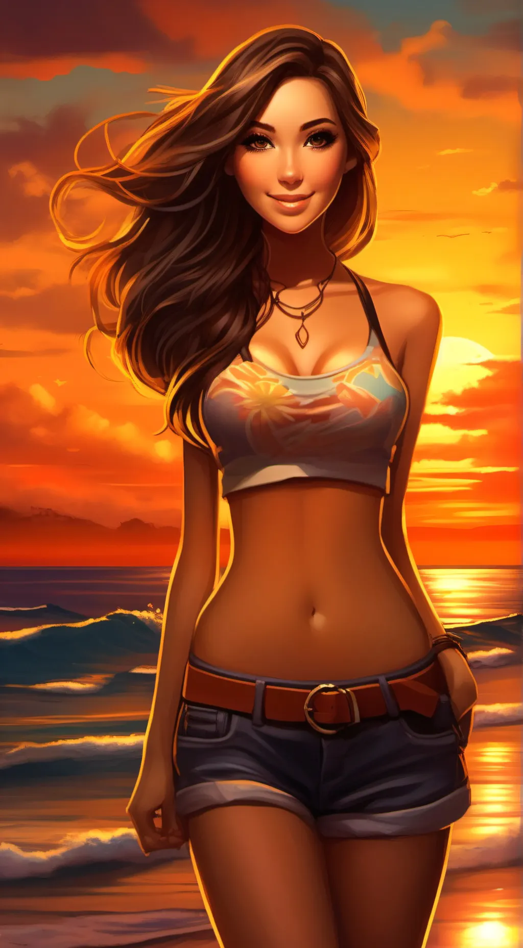 ai character: Haleigh background