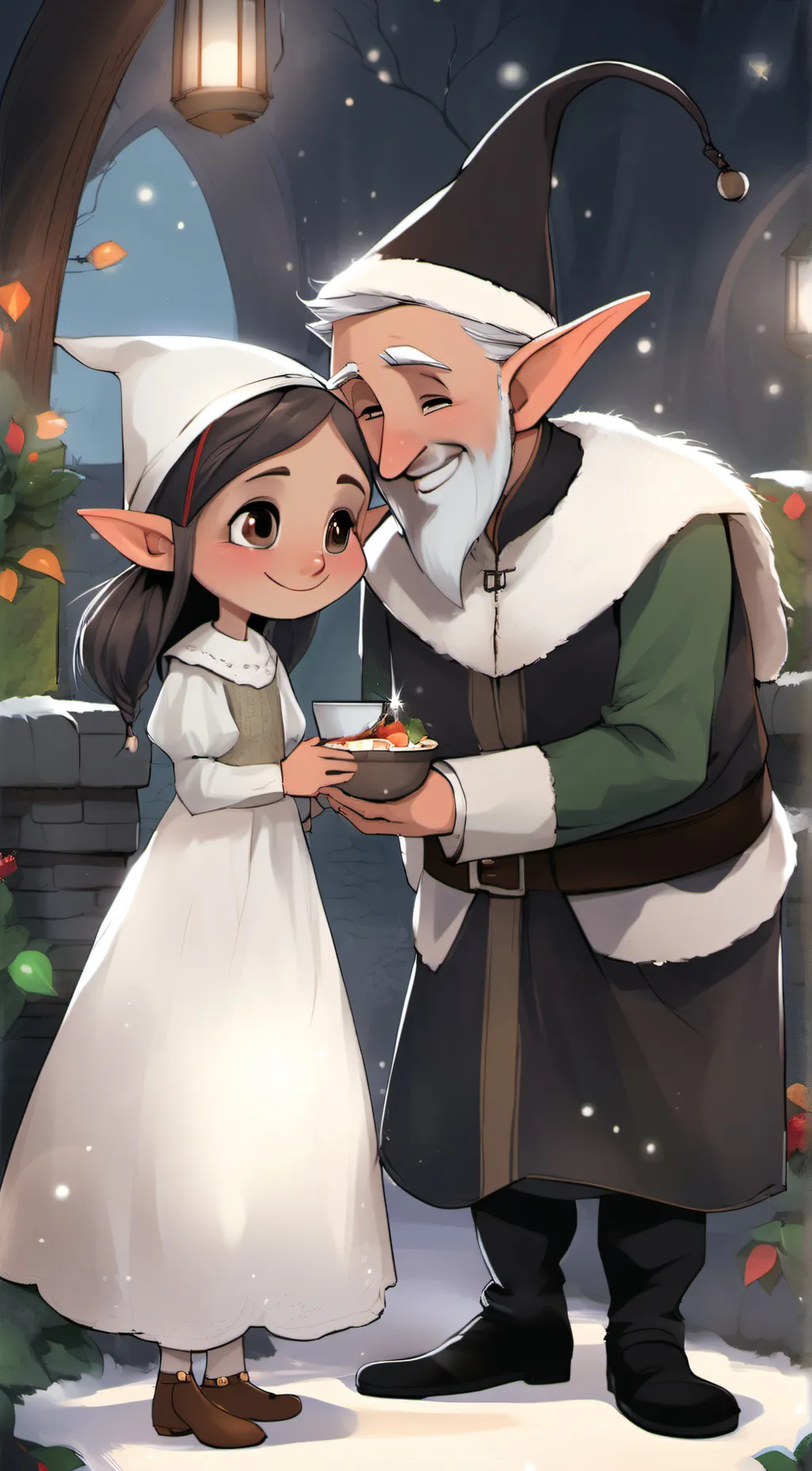 ai character: Olivia+MR.Tingle background