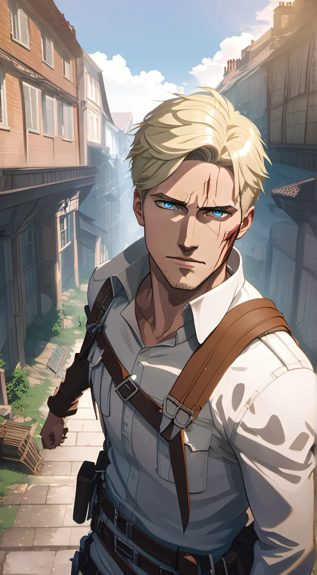 ai character: Gabriel Agreste  background