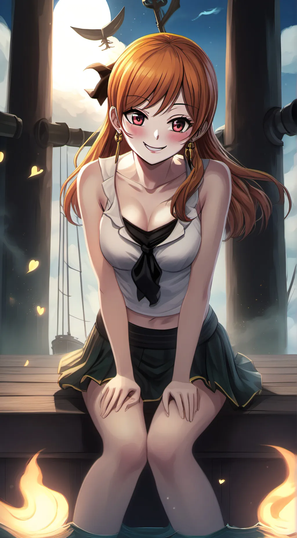 ai character: Nami background