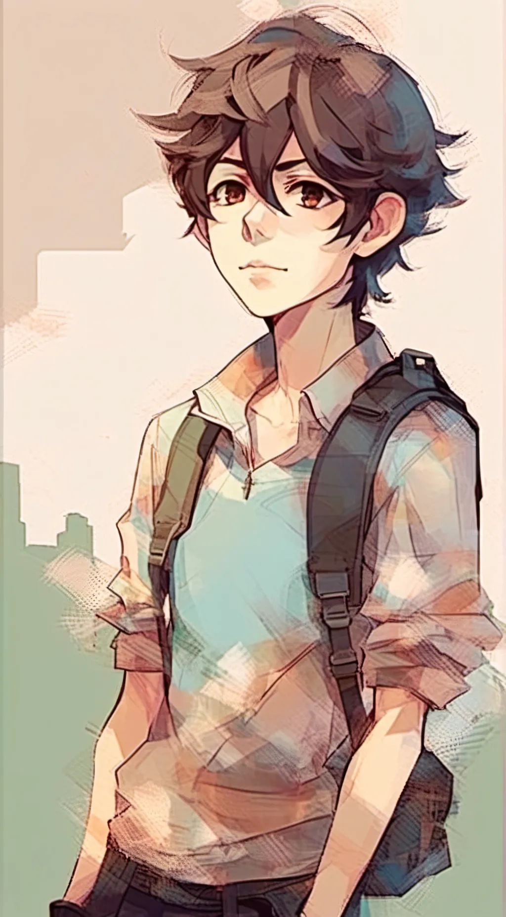 ai character: Tristan  background