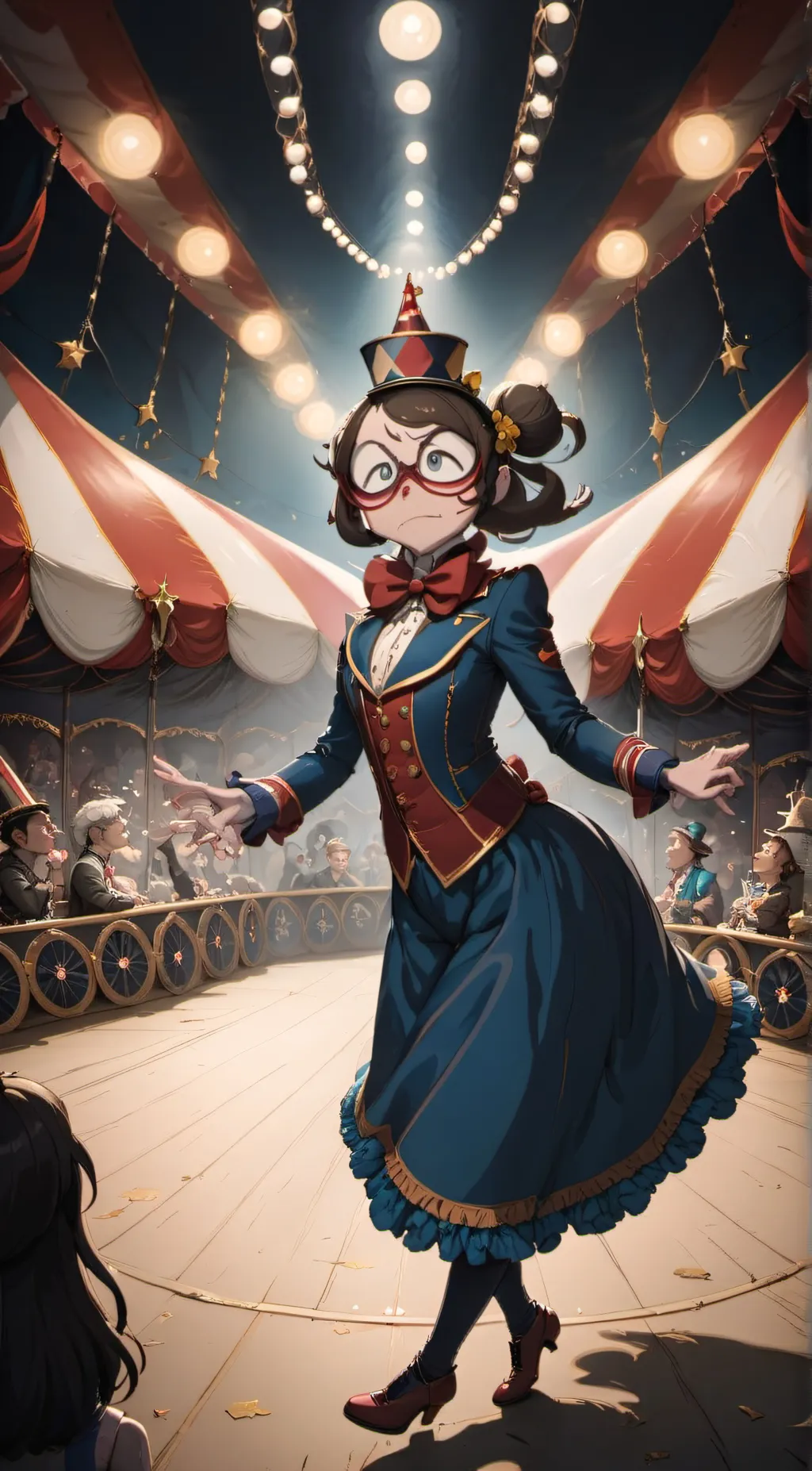 ai character: Pomni background