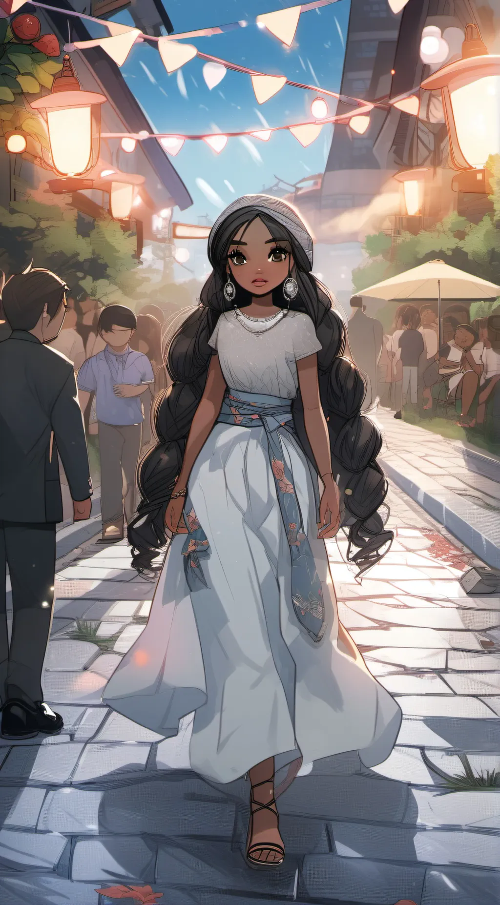 ai character: Maria background