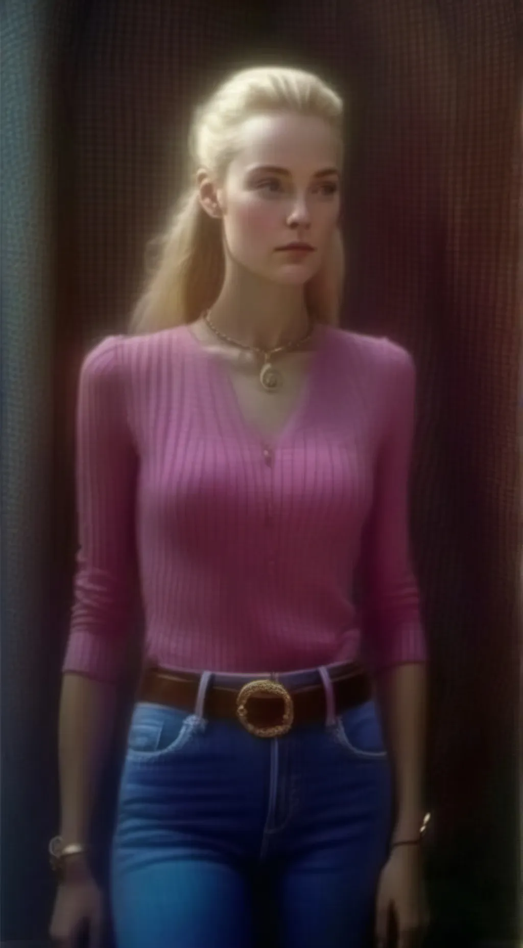 ai character: Katherine Hillard  background