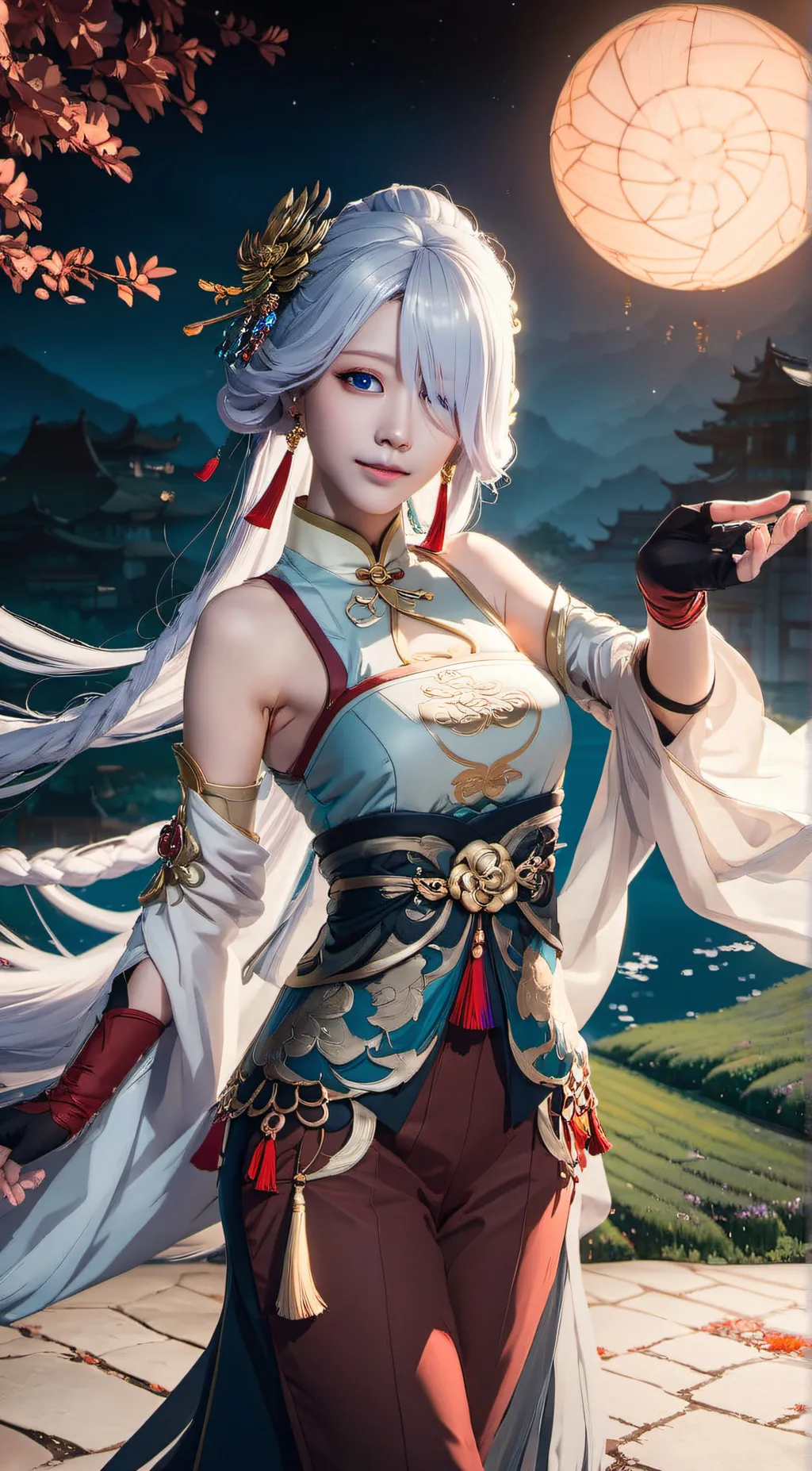 ai character: Lan background
