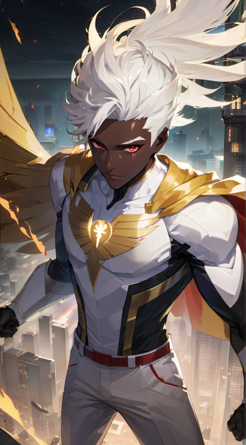 ai character: Da' vid background