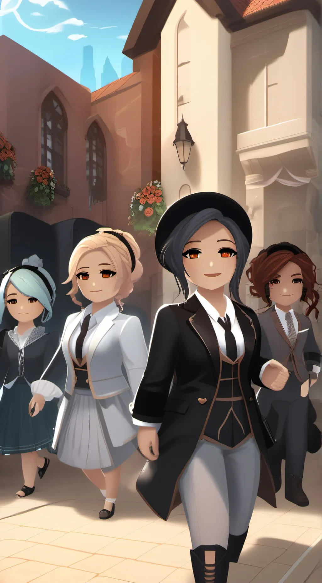 ai character: Victoria background