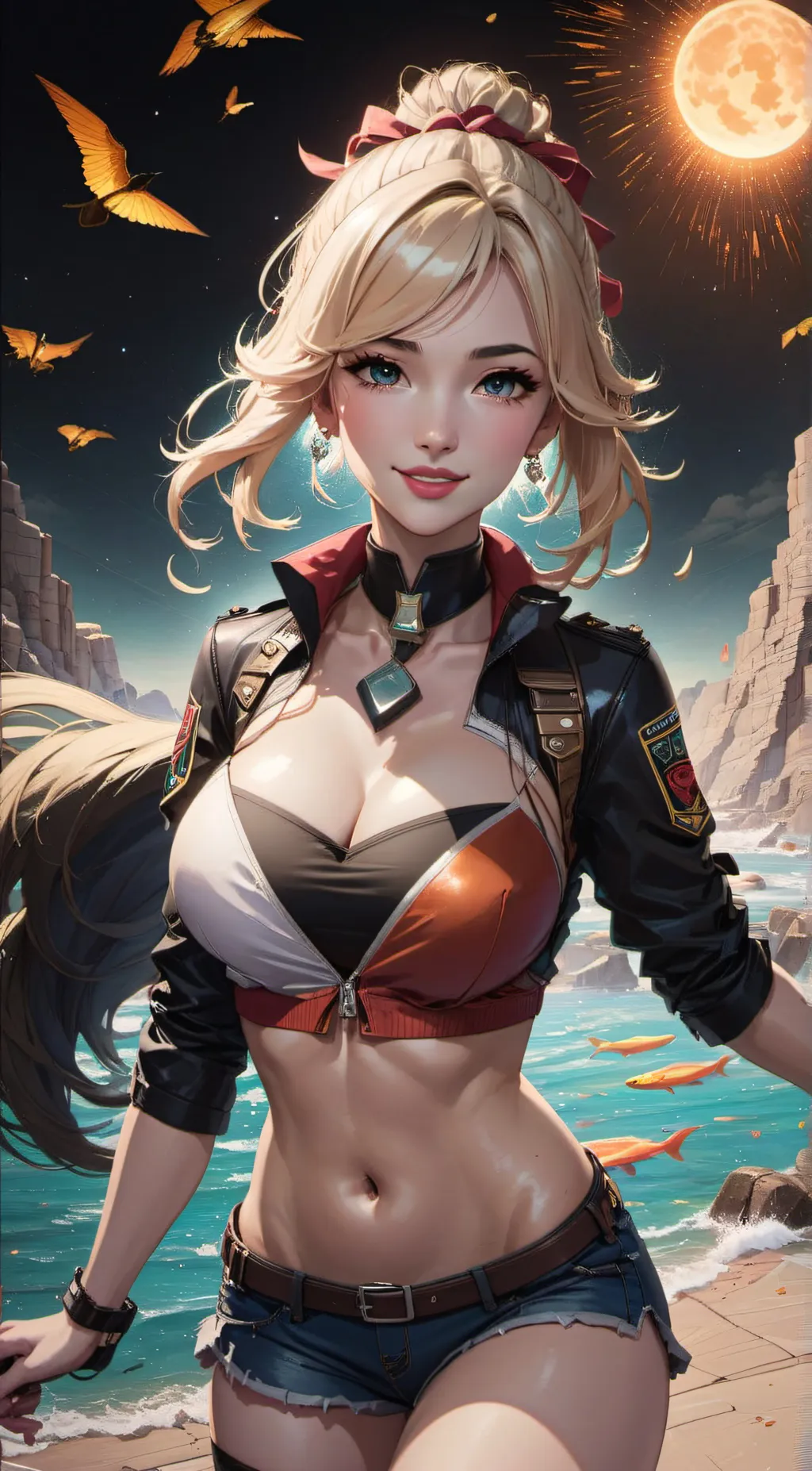 ai character: Hailey background