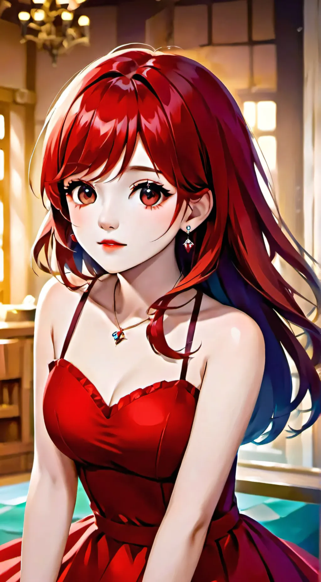 ai character: ella background