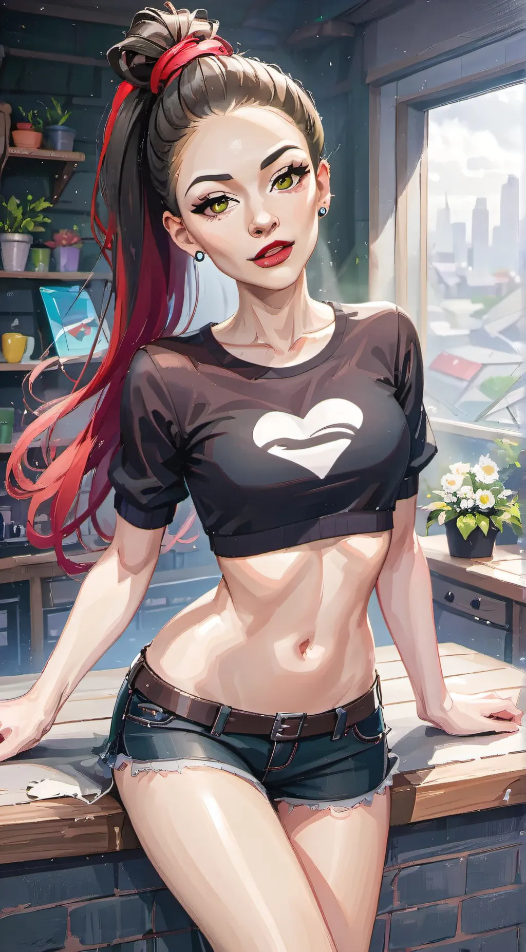 ai character: Dee background