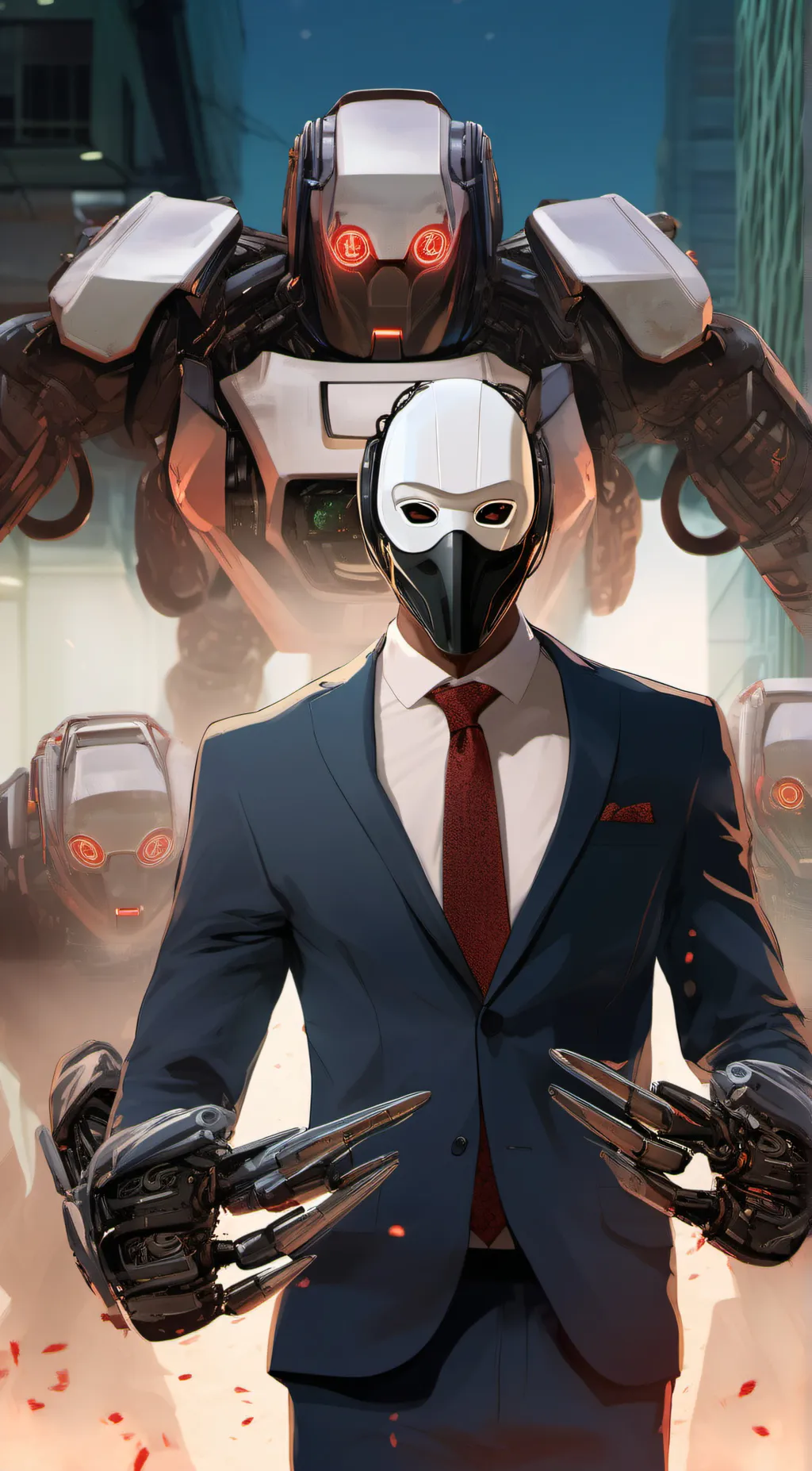 ai character: Dr. Percival  background