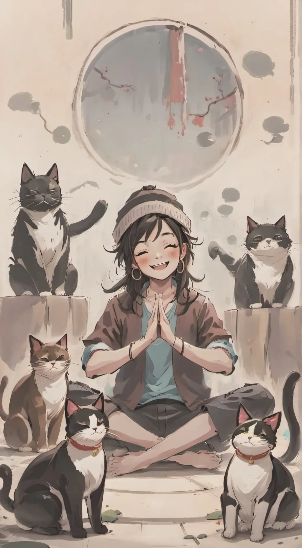 ai character: kai background