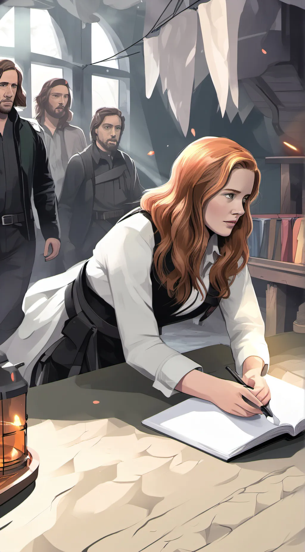 ai character: Maxine background