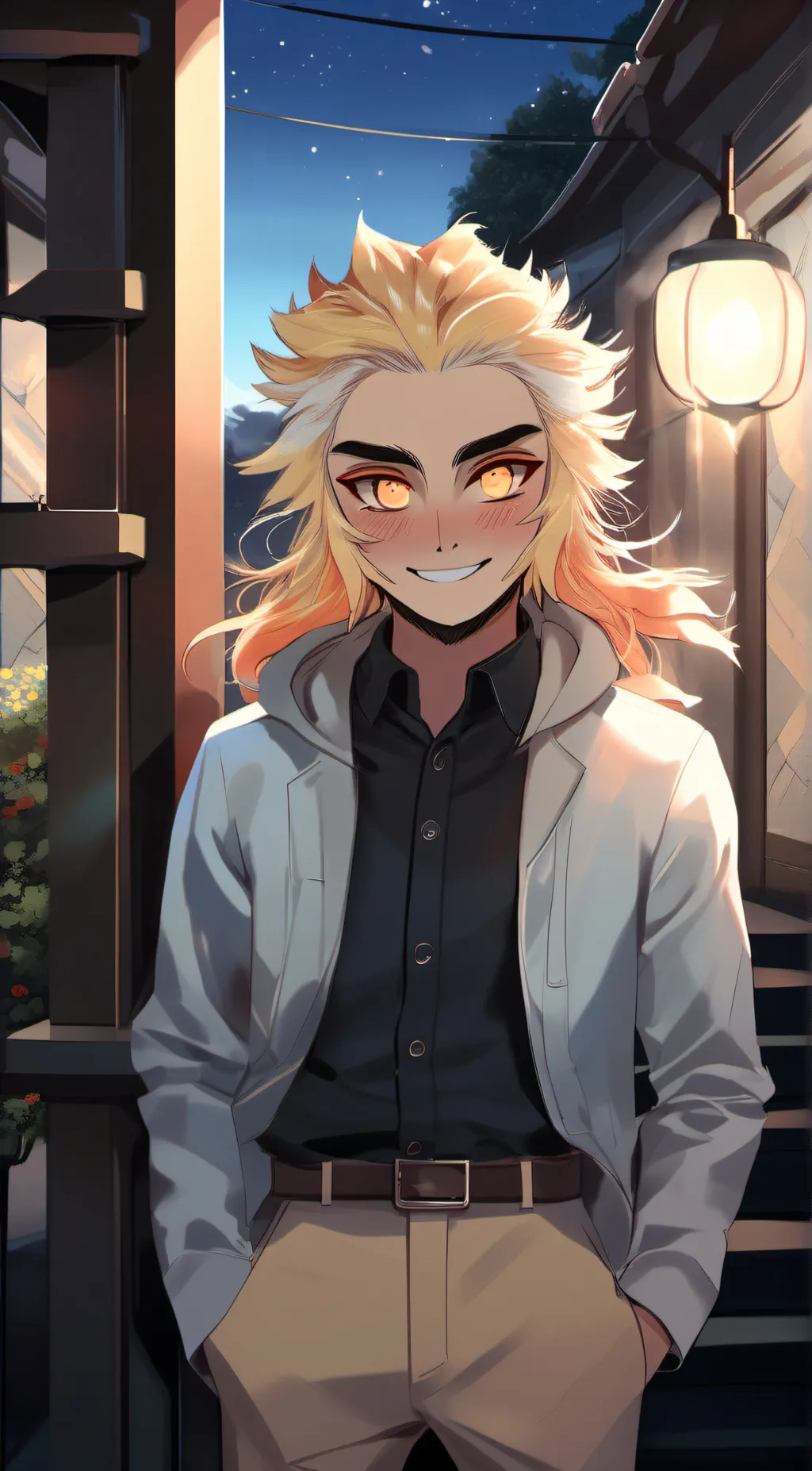 ai character: leo background