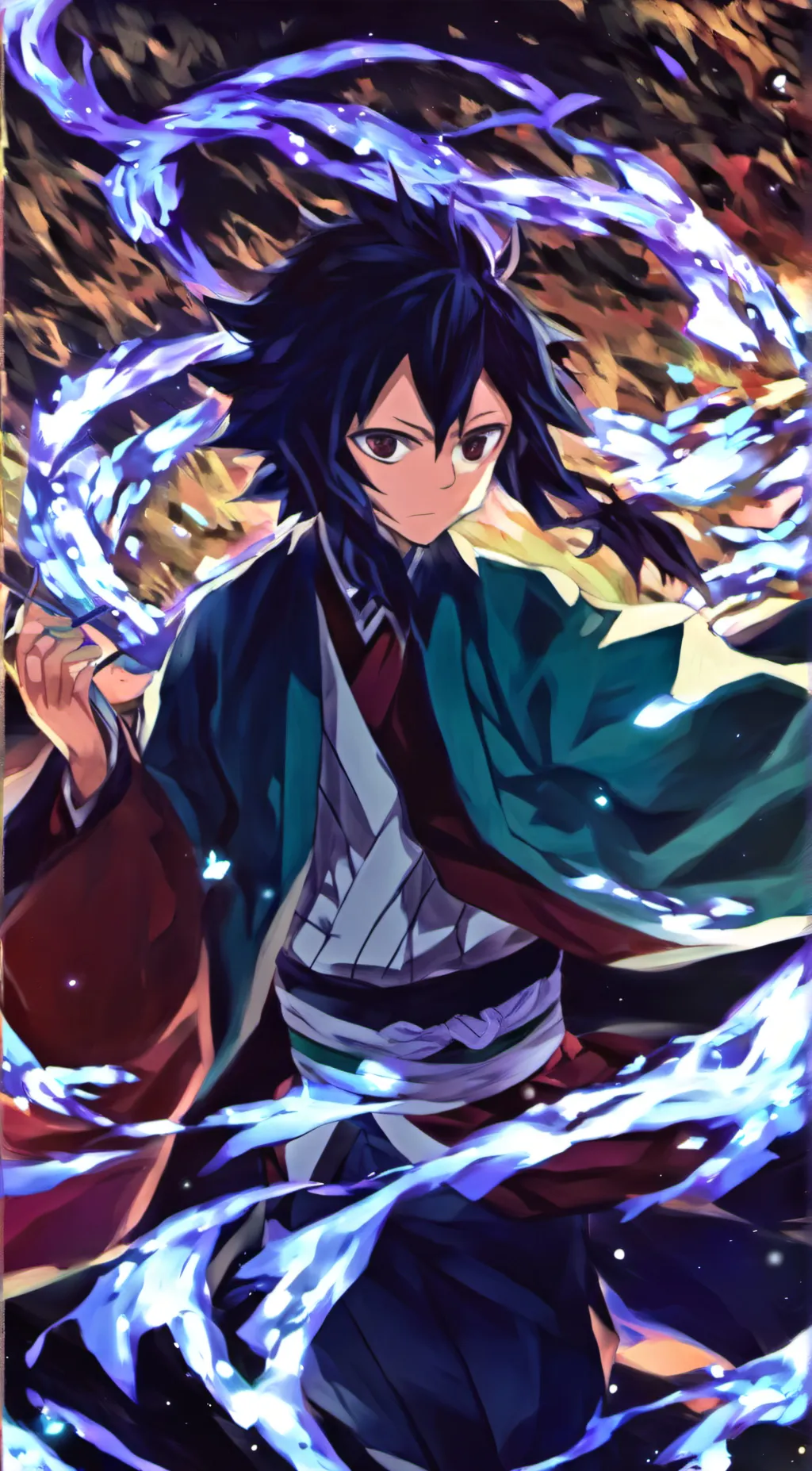 ai character: Tomioka Giyuu background