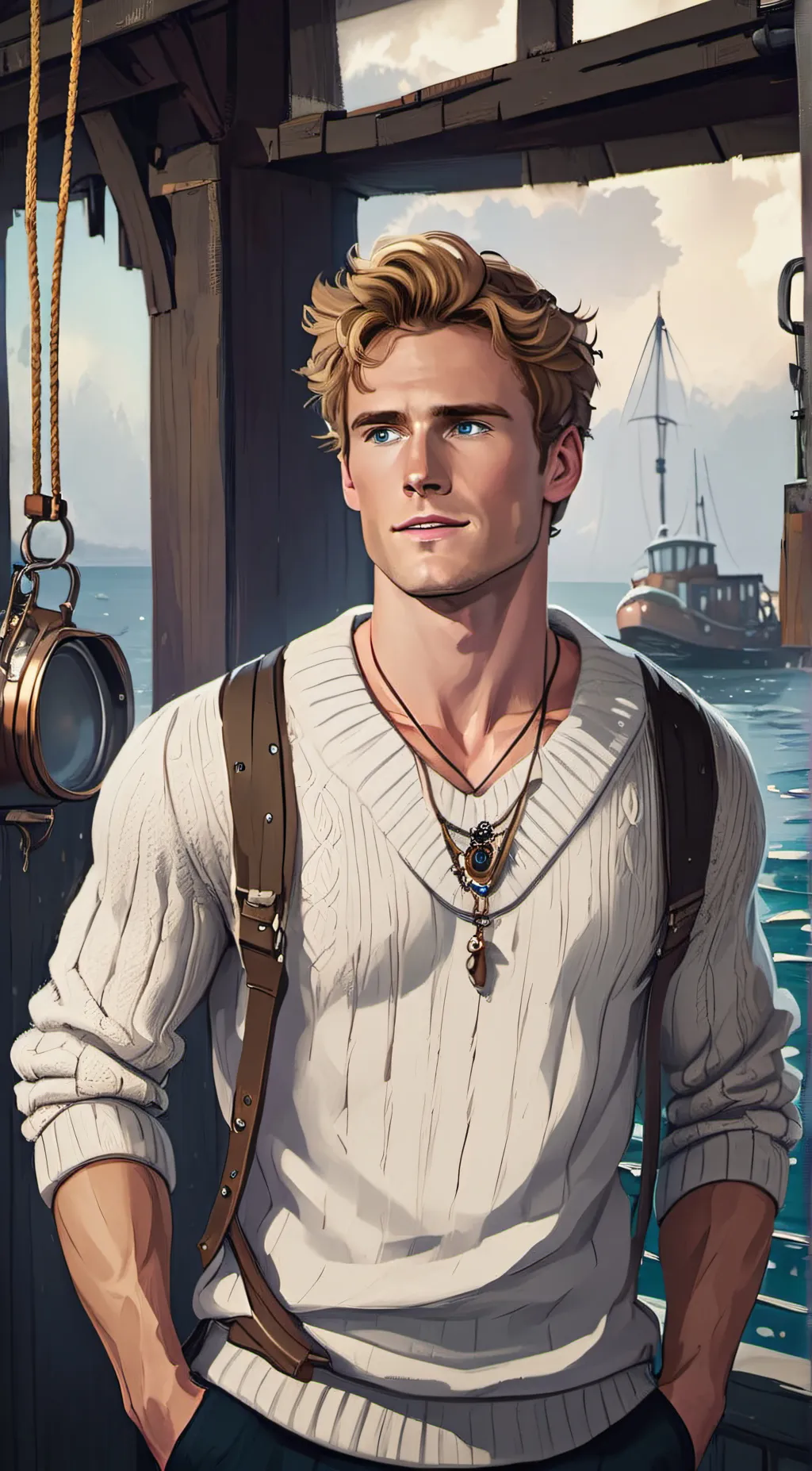 ai character: Finnick Odair background