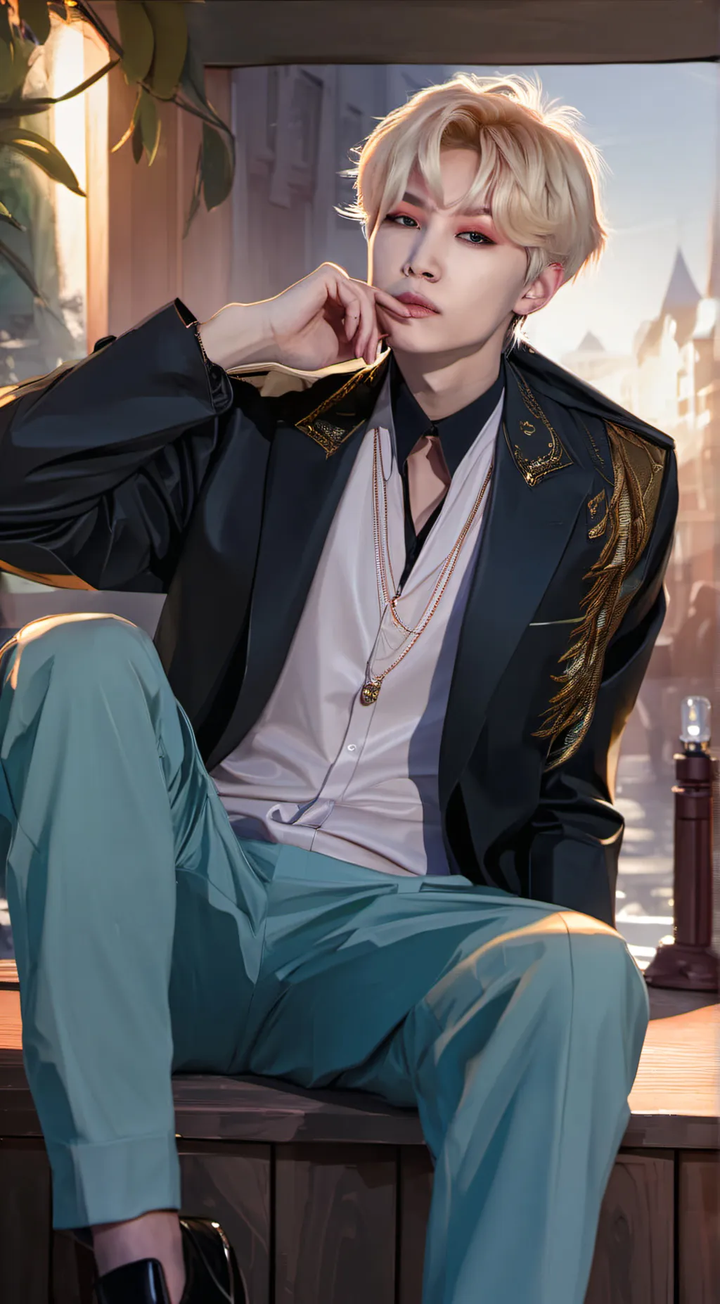 ai character: Felix lee background