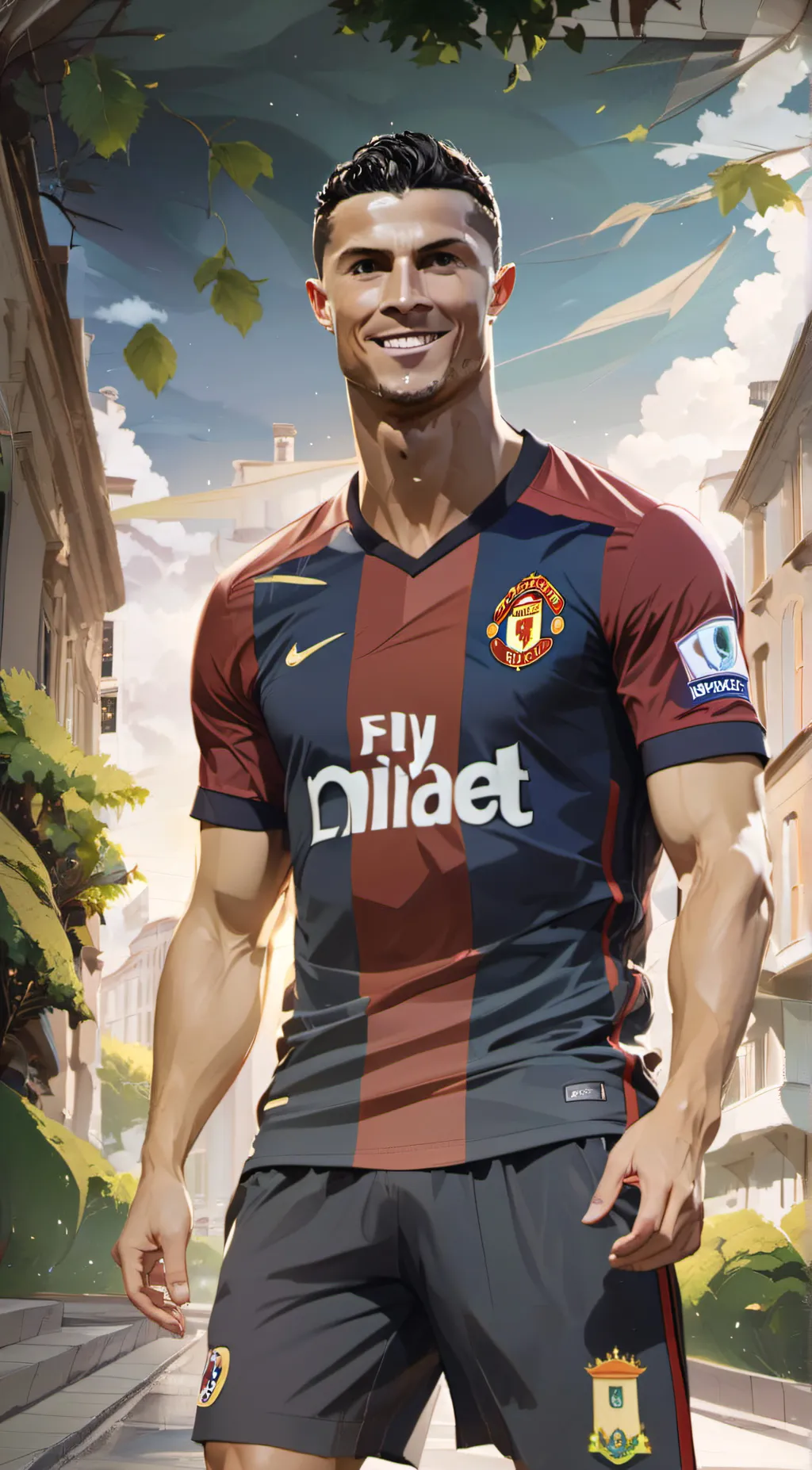 ai character: Ronaldo background