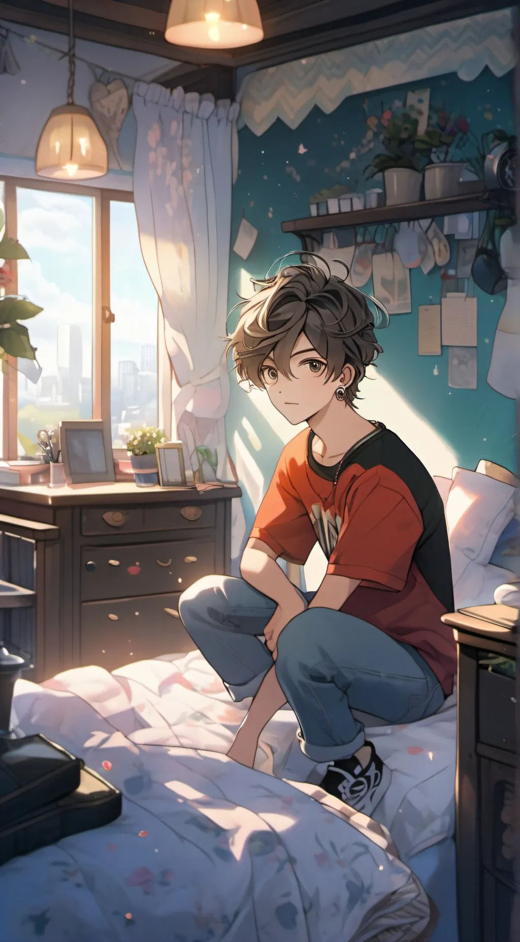 ai character: Liam background