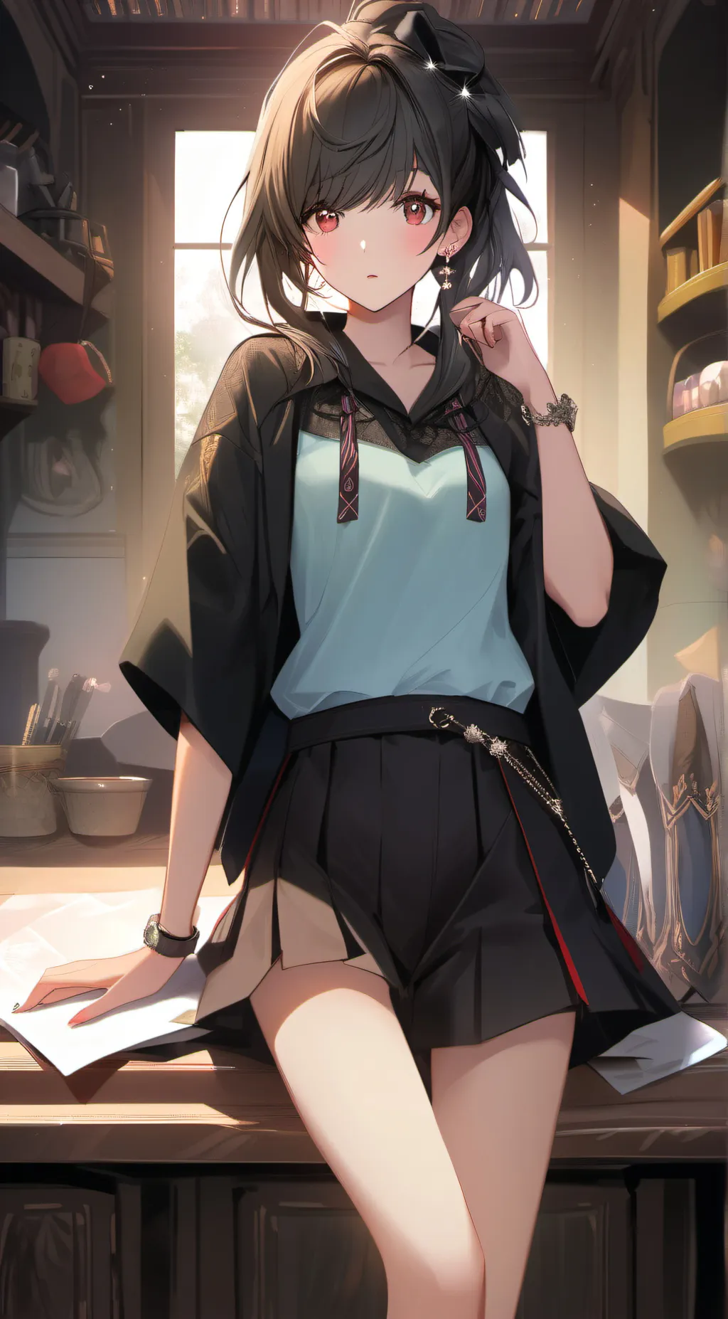 ai character: ashley background