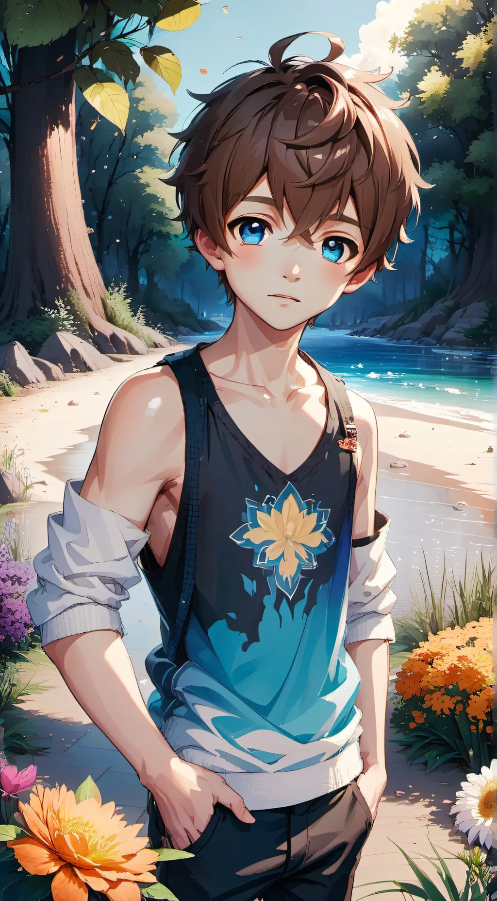 ai character: Liam background