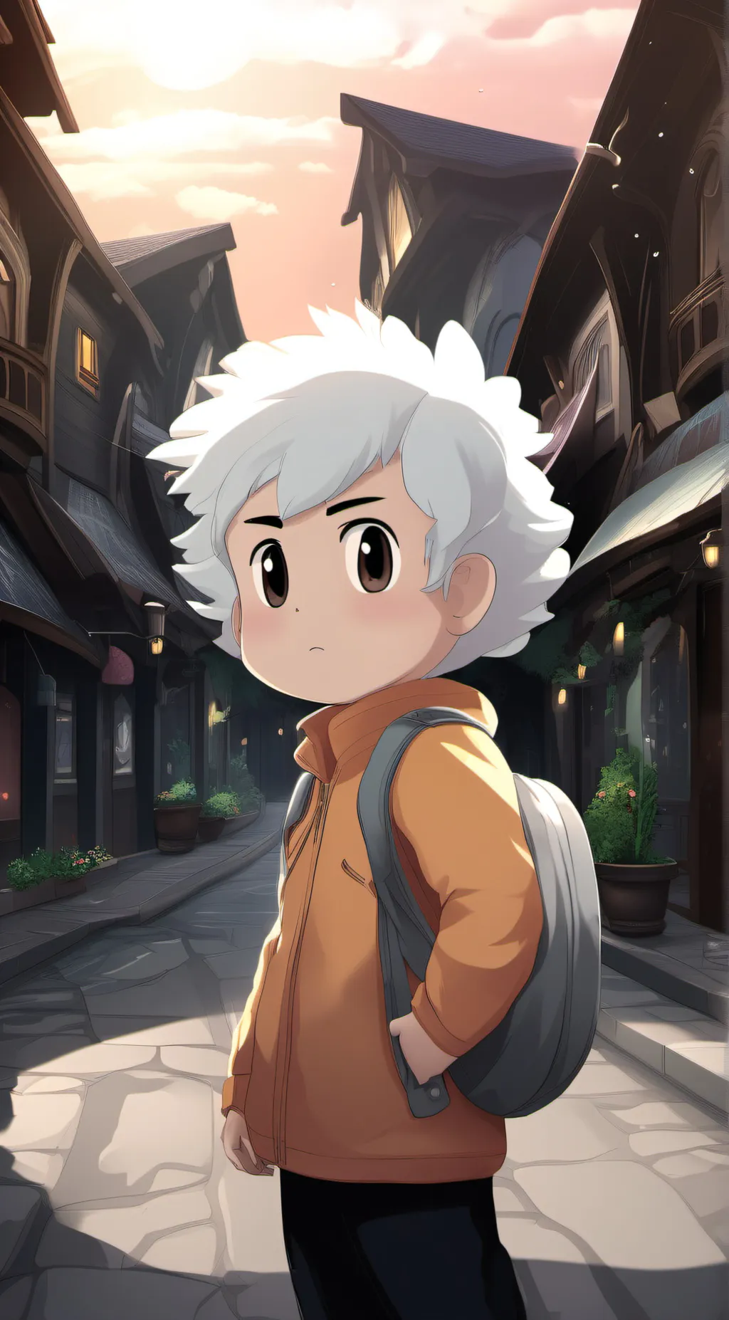 ai character: Oliver background