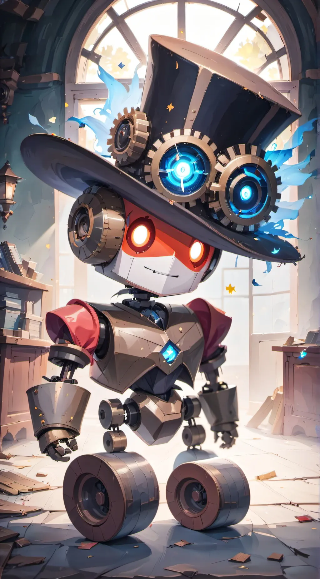 ai character: ducara background