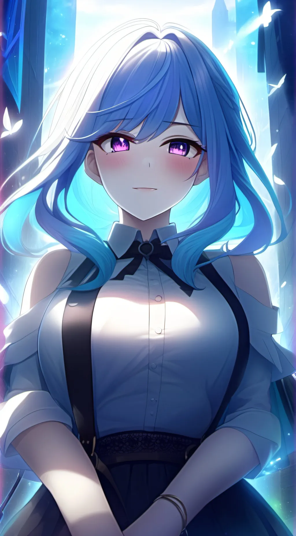 ai character: Dahlia background