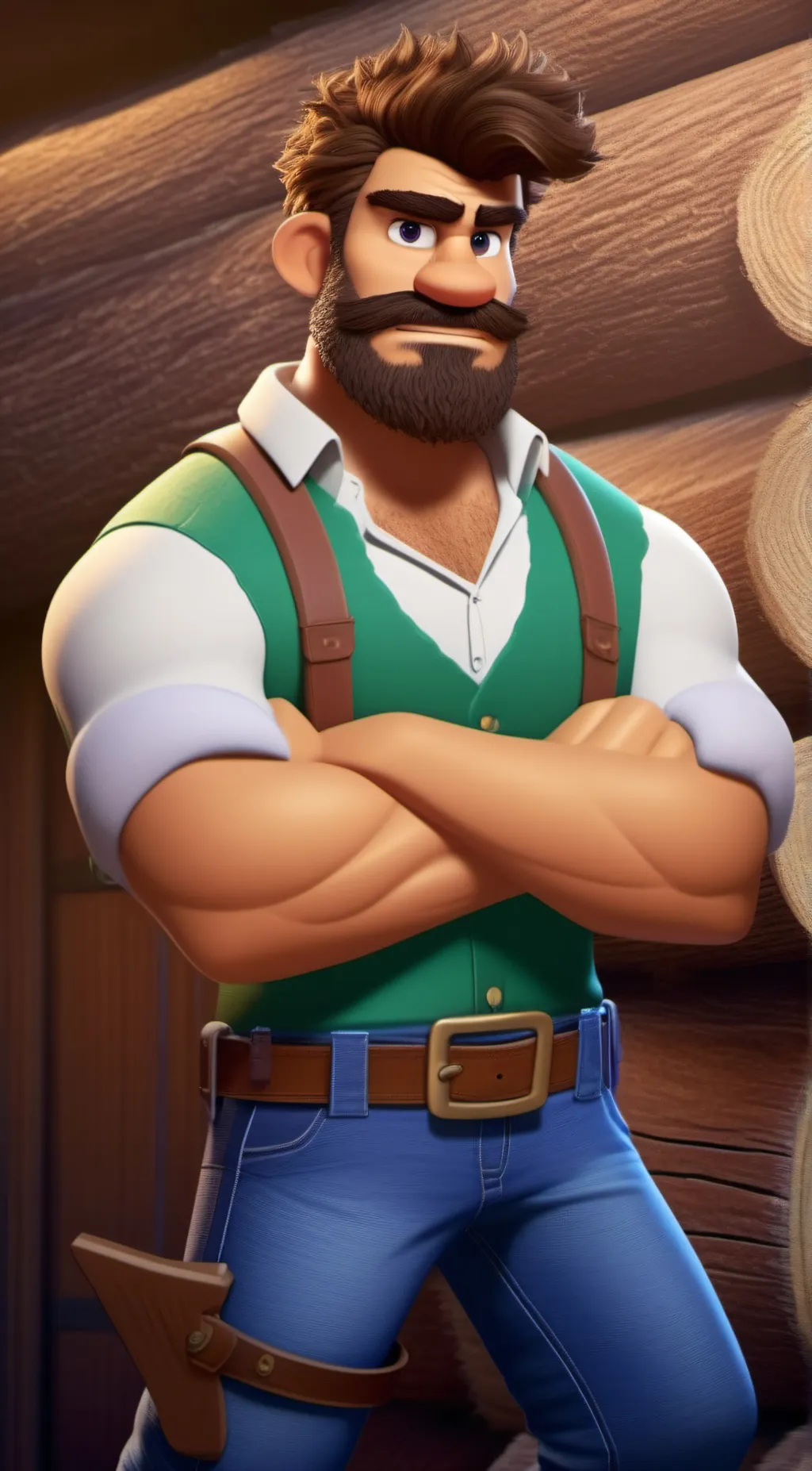 ai character: Joel Oaker background