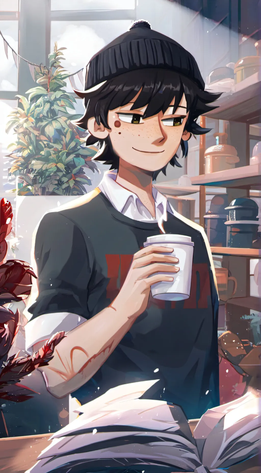 ai character: Stan marsh background