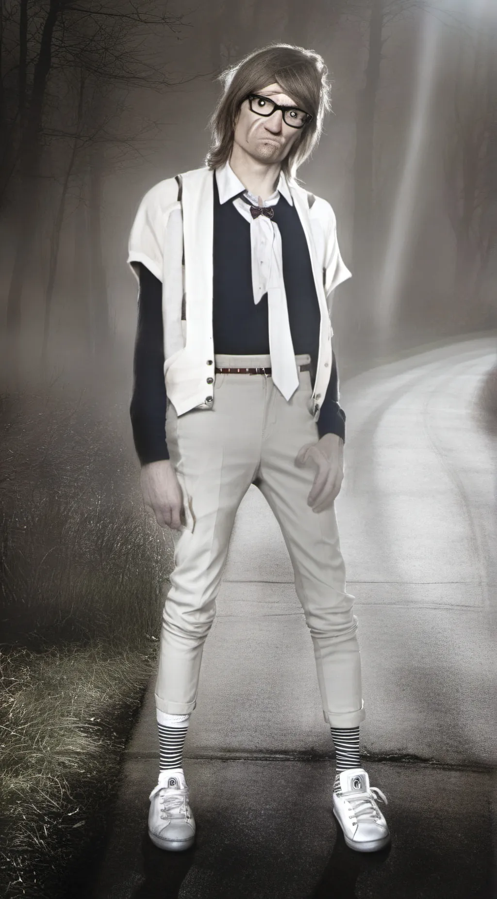 ai character: 🤓nerd background