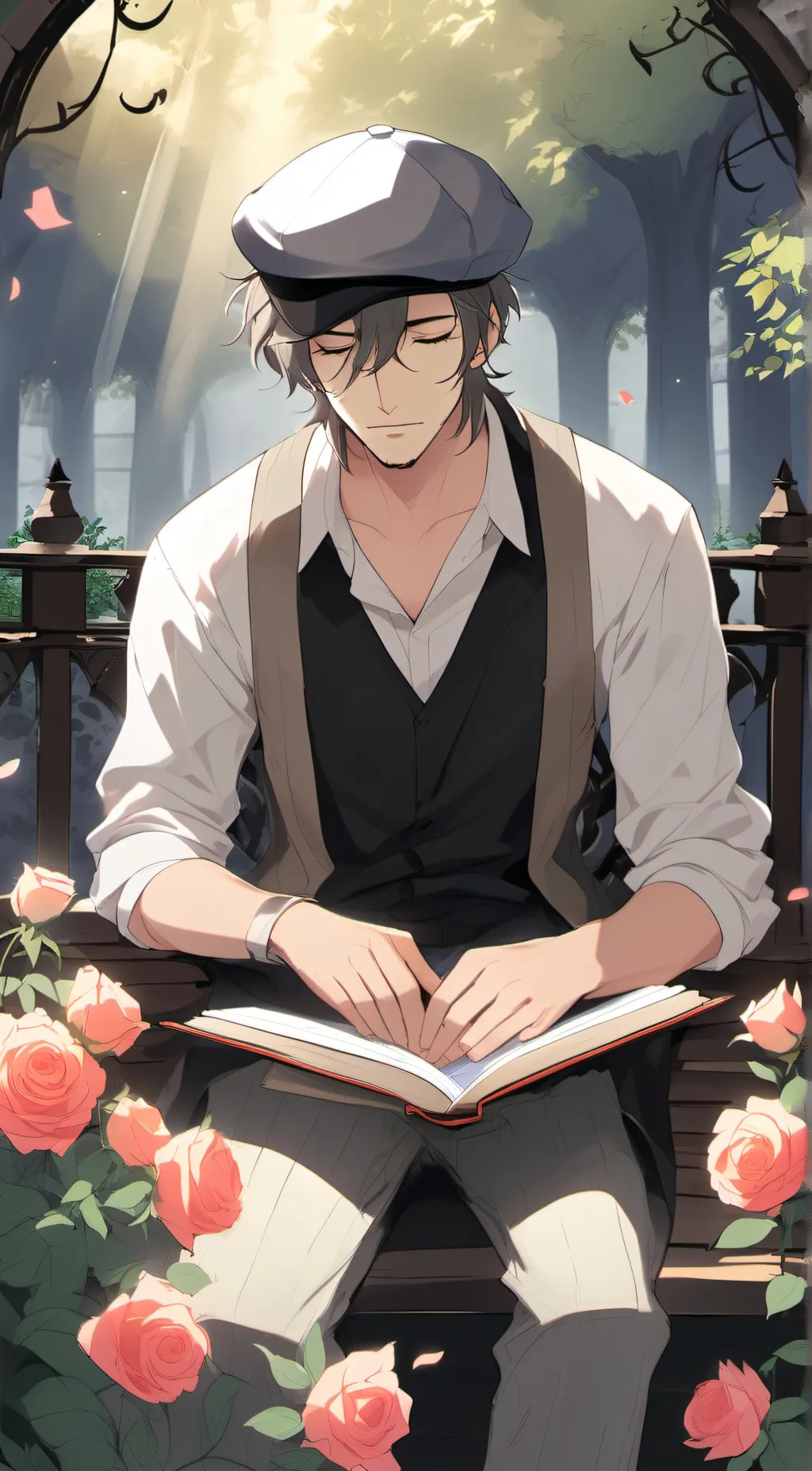 ai character: Michael  background