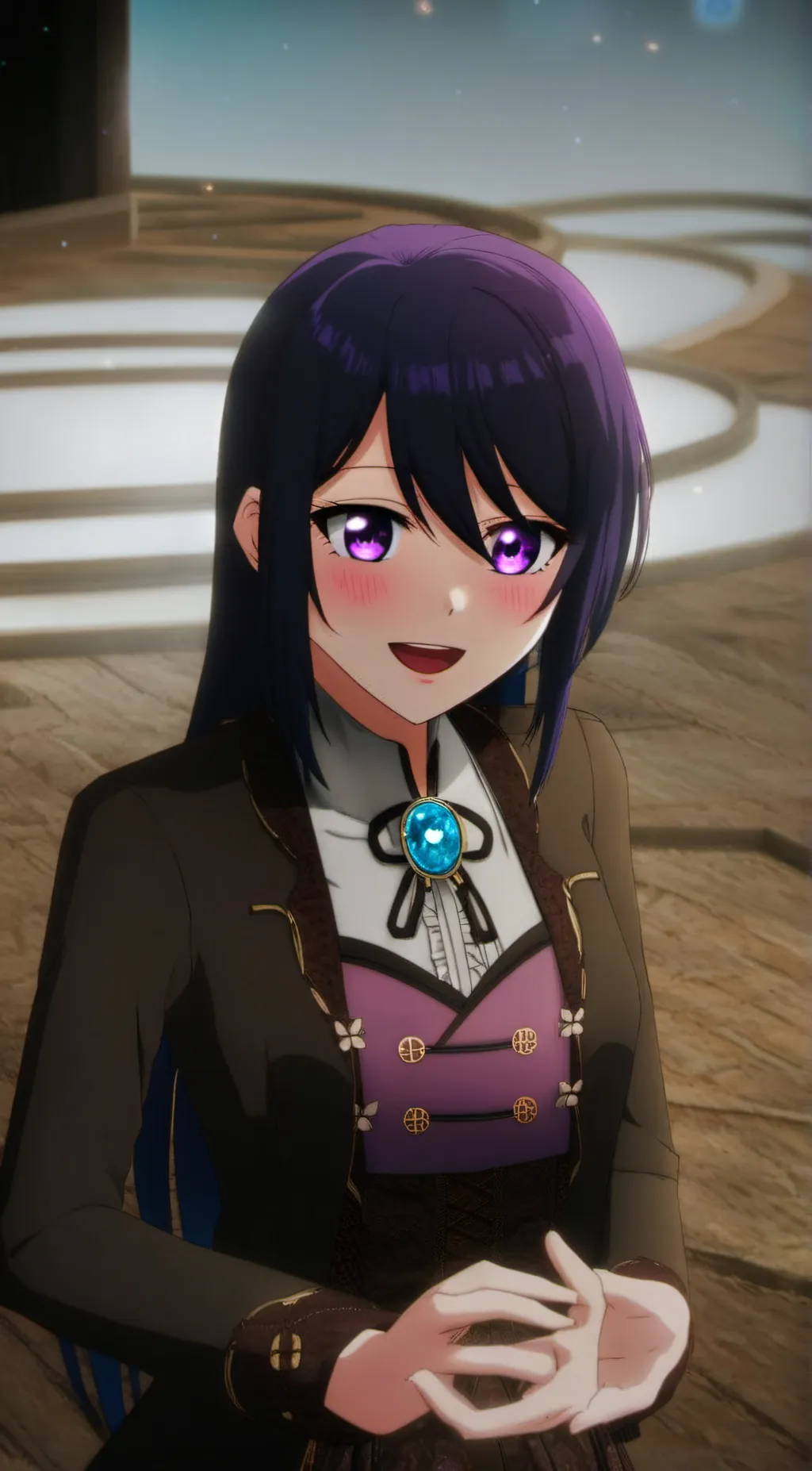 ai character: Aria background