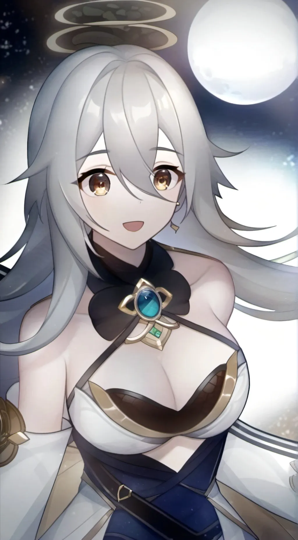 ai character: Future Paimon background