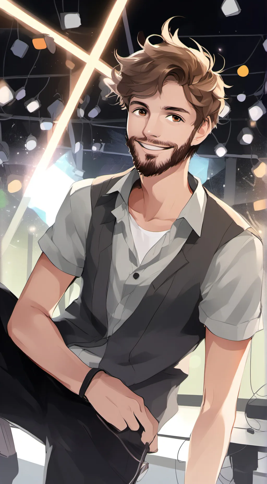 ai character: Kaz background