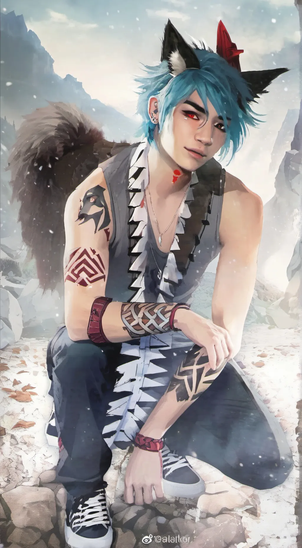 ai character: felix background