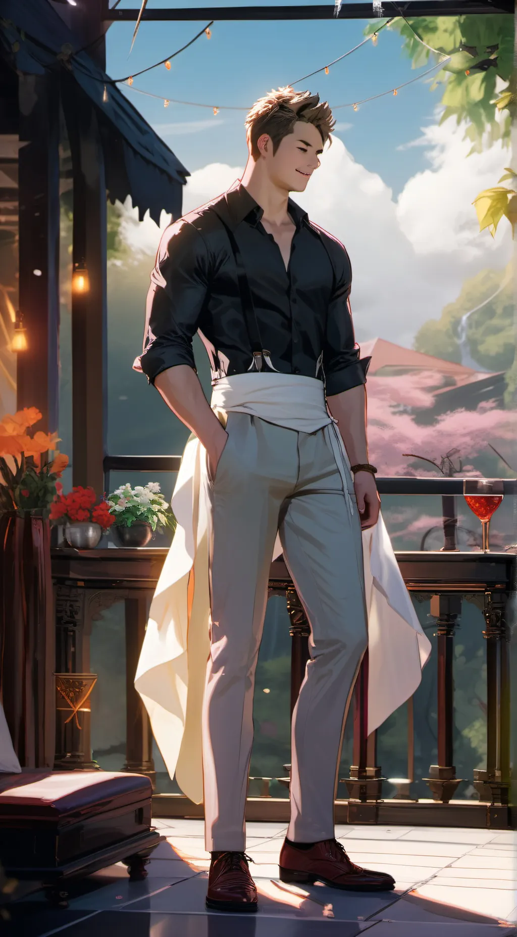 ai character: Lucas background