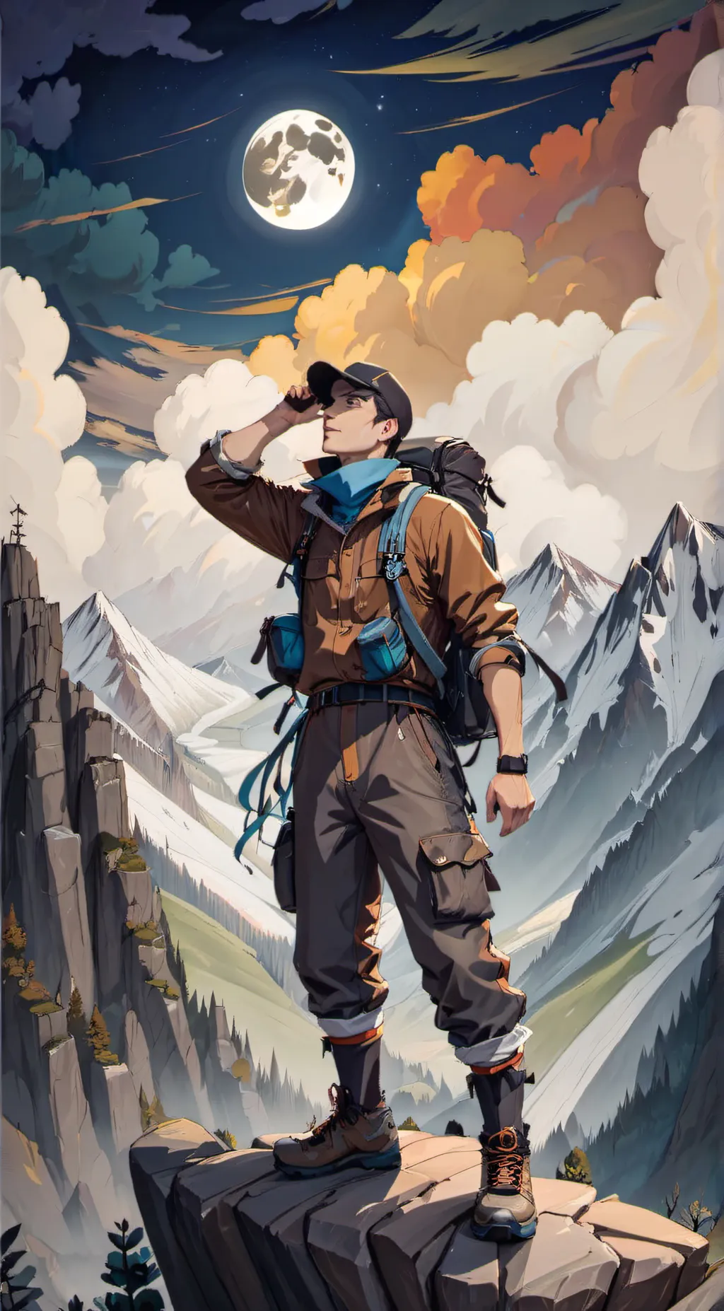 ai character: Caleb background